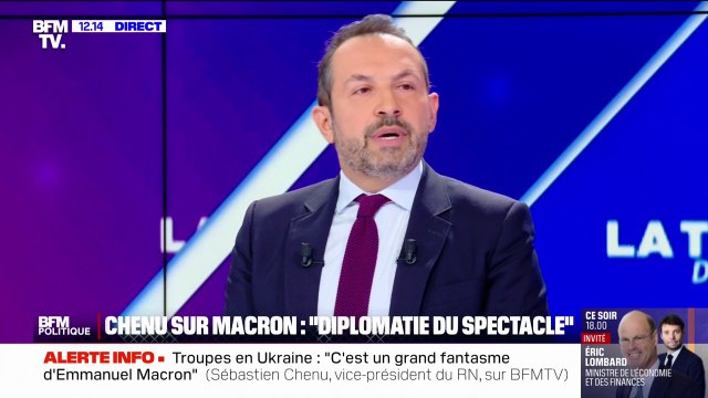 Sébastien Chenu: Ce n'est pas dans notre intérêt de voir l'Ukraine adhérer à l'Union européenne