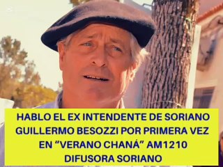 Habló el exintendente Guillermo Besozzi por primera vez después de su detención (14/03/2025)