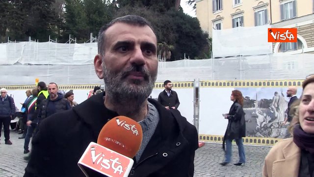 Decaro in piazza del Popolo a Roma: Una piazza bella che si ispira al manifesto di Ventotene