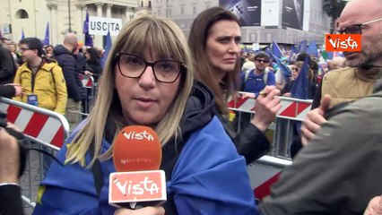 Fumarola (Cisl) in piazza del Popolo a Roma: "L'Europa assuma responsabilit? o rischia irrilevanza"