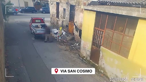 Video Via San Cosimo, pizzicato nuovo inquinatore