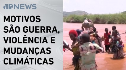 Deslocamentos forçados aumentarão em 6,7 milhões entre 2025 e 2026