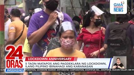 5 taon matapos ang pagdeklara ng lockdown, ilang Pilipino ibinahagi ang karanasan | 24 Oras Weekend