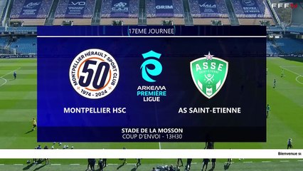 J17 I Montpellier HSC vs ASSE en replay (1-0) I ARKEMA Première Ligue 2024-2025