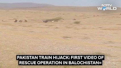 Balochistan Hostage Rescue Video _ Pak Train Hijack_ First Video Of Rescue Operation In Balochistan
