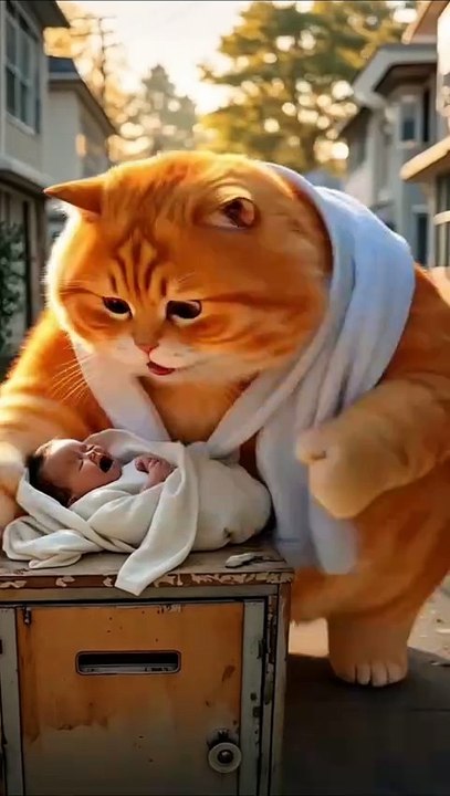 Cat😺 and Kid🧒 Story... By AI CATS STORY.