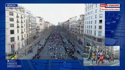 Le replay de l'édition 2025 - Athlétisme - Marathon de Barcelone