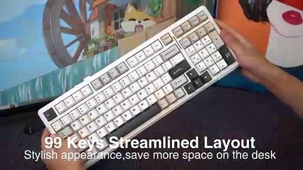 AULA F99 Wireless Mechanical Keyboard
