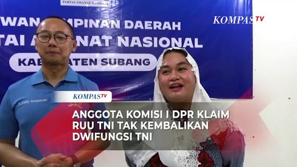 Anggota Komisi I DPR Farah Klaim Pembahasan RUU TNI Tak Kembalikan Dwifungsi TNI