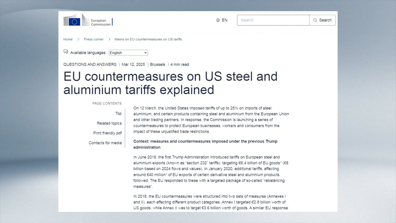 EU-US tit-for-tat tariffs alarm American wine importers