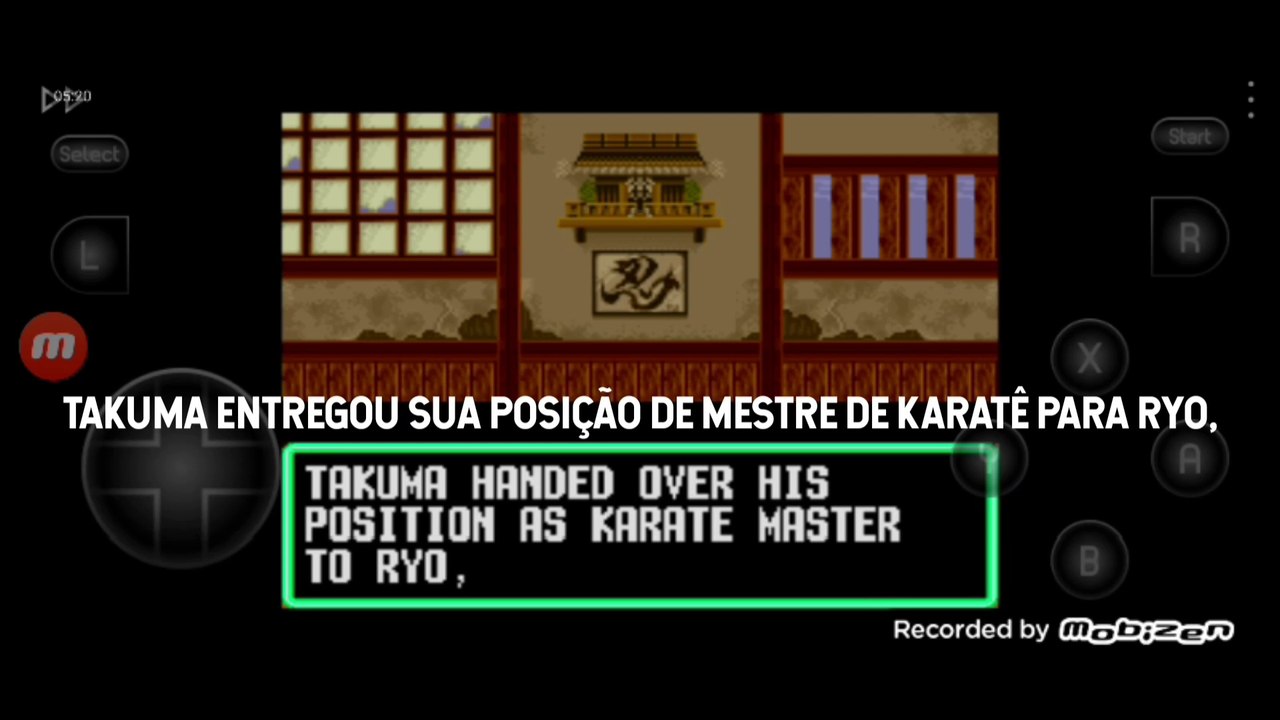 Art of Fighting Ryo Sakazaki vs Mr. Karate final falas traduzidas para o português