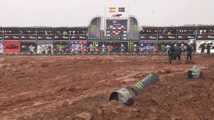 Le replay de la 1ère course - Motocross - MX2 en Espagne