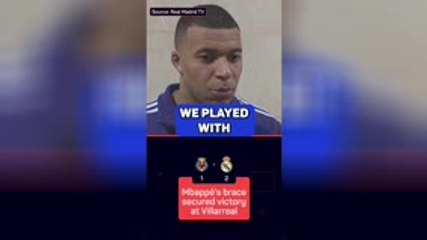 Mbappe proud of fight and desire shown to 'respect' Real Madrid badge