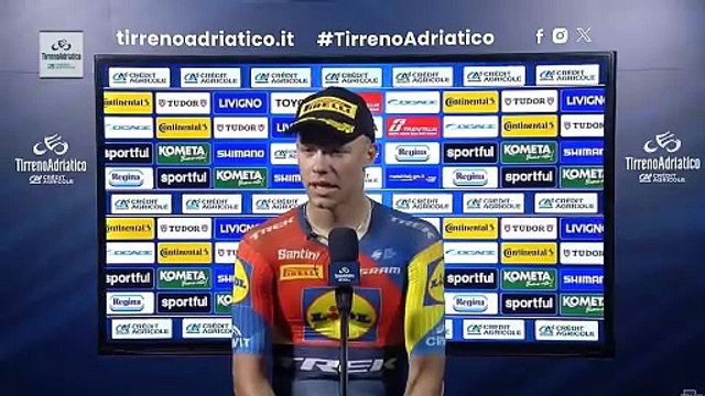 Cycling - Tirreno-Adriatico 2025 - Jonathan Milan : Second victory... a good Tirreno despite the crash