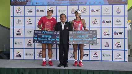 이은혜, 태국 국제여자테니스 대회 단식 우승 / YTN