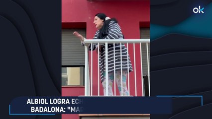 Albiol logra echar a una conflictiva okupa de Badalona: "Marchate, no vas a ver un duro"