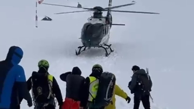 Rescate de un montañero en el Circo de Gredos (Ávila)