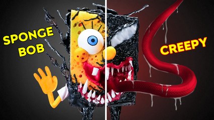 🕷️💀 Venom Vs SpongeBob?! The Most Unexpected Battle Ever! 😱🍍 Who Will Win?! 💥🔥