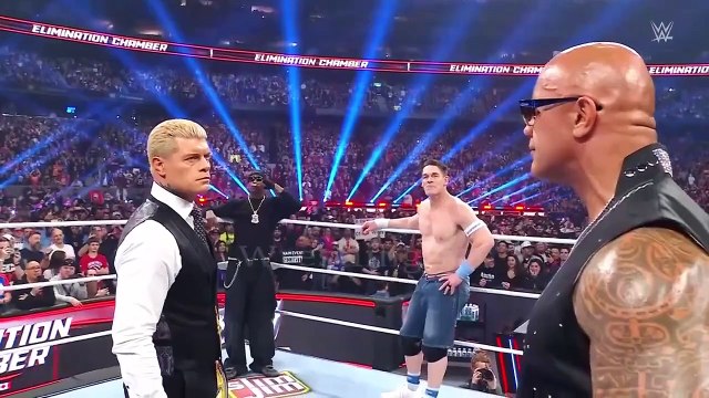 WWE Raw 16 March 2025 John Cena attacks Cody Rhodes on WWE Raw Highlights 3⧸16⧸2025