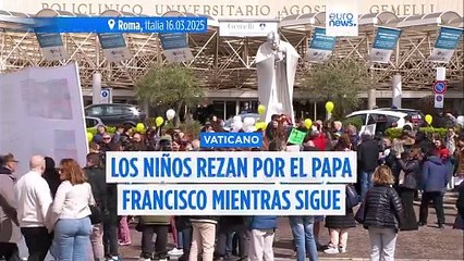El Papa se encuentra estable  en el hospital, pero sigue necesitando tratamiento