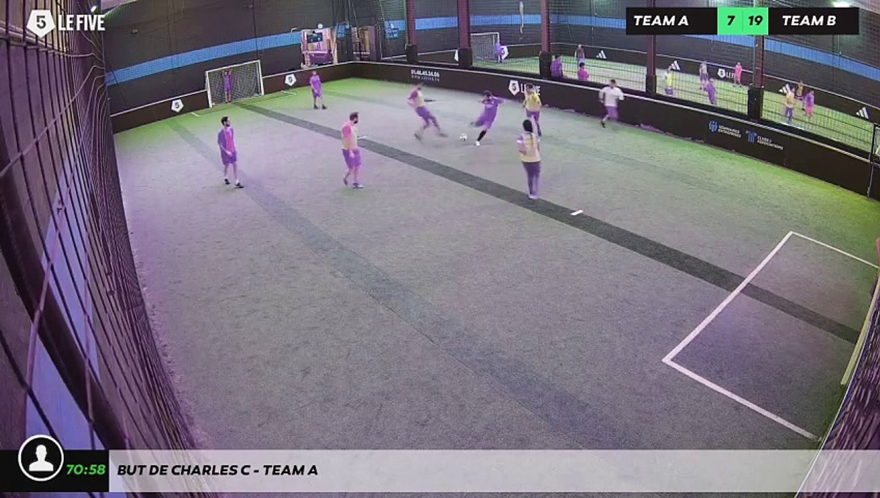 But de Charles C - Team A