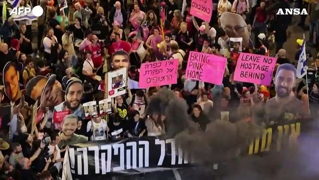 Israele, nuova manifestazione a Tel Aviv per il rilascio degli ostaggi