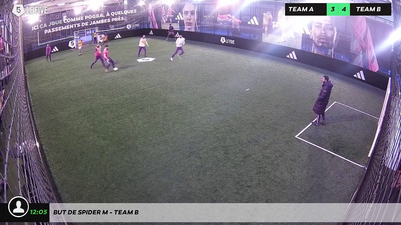 But de Spider M - Team B
