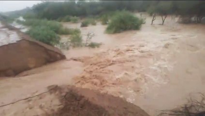 Desbordo uno de los anillos de conteción por la crecida del Pilcomayo