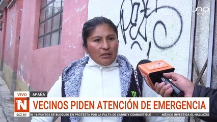 Falta de diésel para maquinarias impide ayudar a Apaña