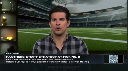 ESPN analyst Field Yates discusses what the Carolina Panthers need to do during NFL Draft