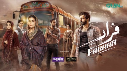 Faraar Episode 18 (Subtitles) 16th March 2025 - Hamza Ali Abbasi - Ahmed Ali Akbar - Sohai Ali Abro