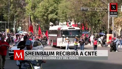 Claudia Sheinbaum recibirá a líderes magisteriales para dialogar sobre reforma al ISSSTE