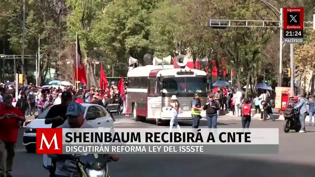 Claudia Sheinbaum recibirá a líderes magisteriales para dialogar sobre reforma al ISSSTE