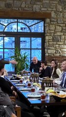 إفطار طاقم مسلسل المؤسس عثمان في موقع التصوير