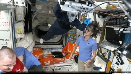 SpaceX Rescue Crew Member Wears ‘Alien’ Costume to Greet Stranded Astronauts Before They Head Back to Earth
