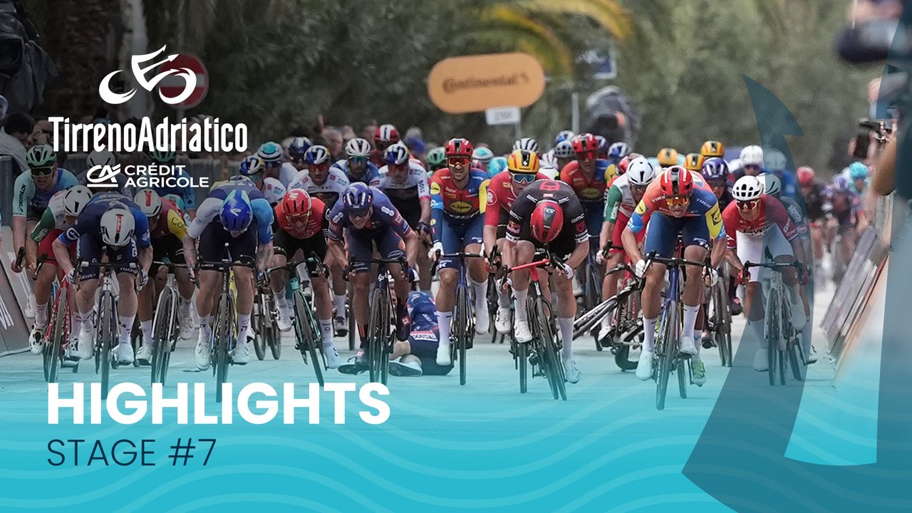 Tirreno Adriatico 2025 | Stage 7: Highlights
