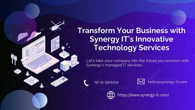 Synergy-IT: Innovating Managed IT, Software Development & Cloud Solutions