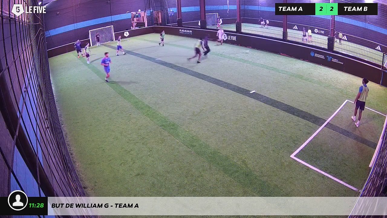 But de William G - Team A