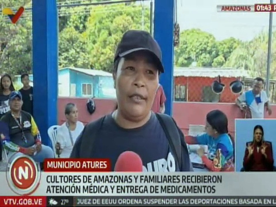 Amazonas | Cultores y familiares del mcpio. Atures recibieron atención integral en materia de salud
