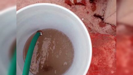 Problemas de agua contaminada en El Alba: denuncia