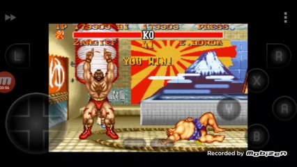 Street Fighter II Turbo: Hyper Fighting Zangief vs E. Honda luta completa