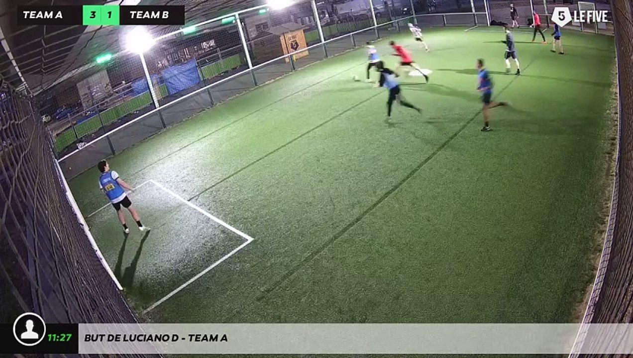 But de Luciano D - Team A