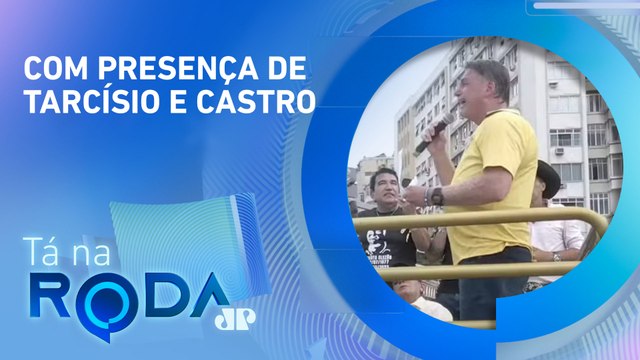 Bolsonaro lidera ato em defesa da anistia aos acusados do 8 de Janeiro | TÁ NA RODA