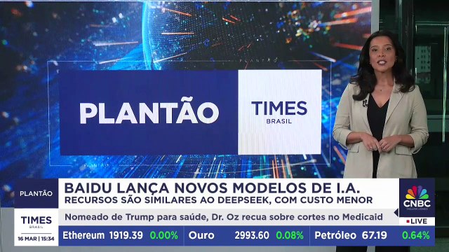 Baidu lança modelos de IA semelhantes ao DeepSeek, mas com um custo menor | PLANTÃO TIMES BRASIL