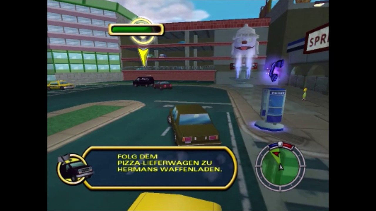 Die Simpsons Hit and Run Bart und Frink