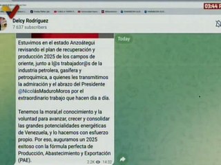 Vpdta. Delcy Rodríguez: Tenemos la moral, el conocimiento y la voluntad para avanzar y crecer