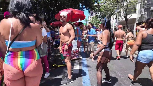 Rio's Bloco Street Carnaval Parties! 2025🎉 Rio Brazil #riocarnaval #brazil #streetparty