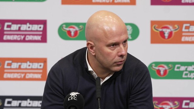 Arne Slot on Liverpool's Carabao Cup final defeat to Newcastle