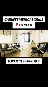 Location cabinet médical Papeete-Tahiti