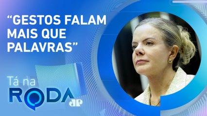 Gleisi Hoffmann defende Lula após fala sobre “mulher bonita” | TÁ NA RODA